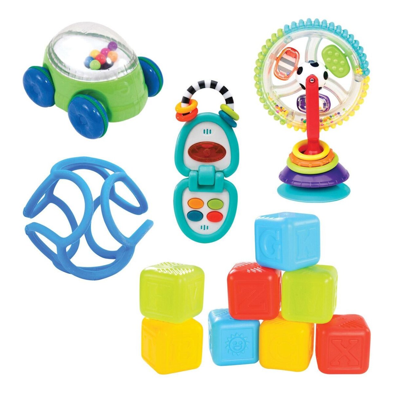 Kaplan Early Learning Company Baby's Exploration Activity Set